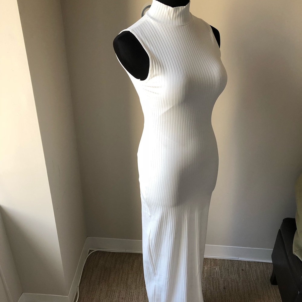 Off White Bodycon Dress